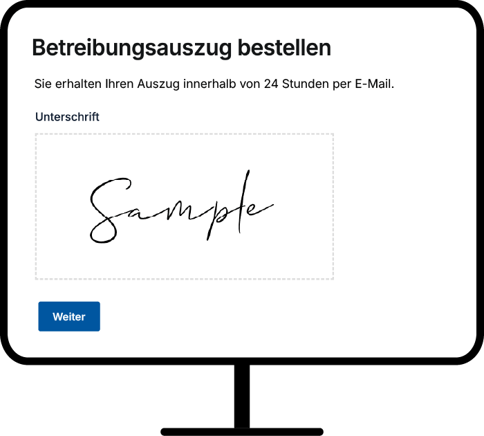 Smartphone mit Identitätsdokument